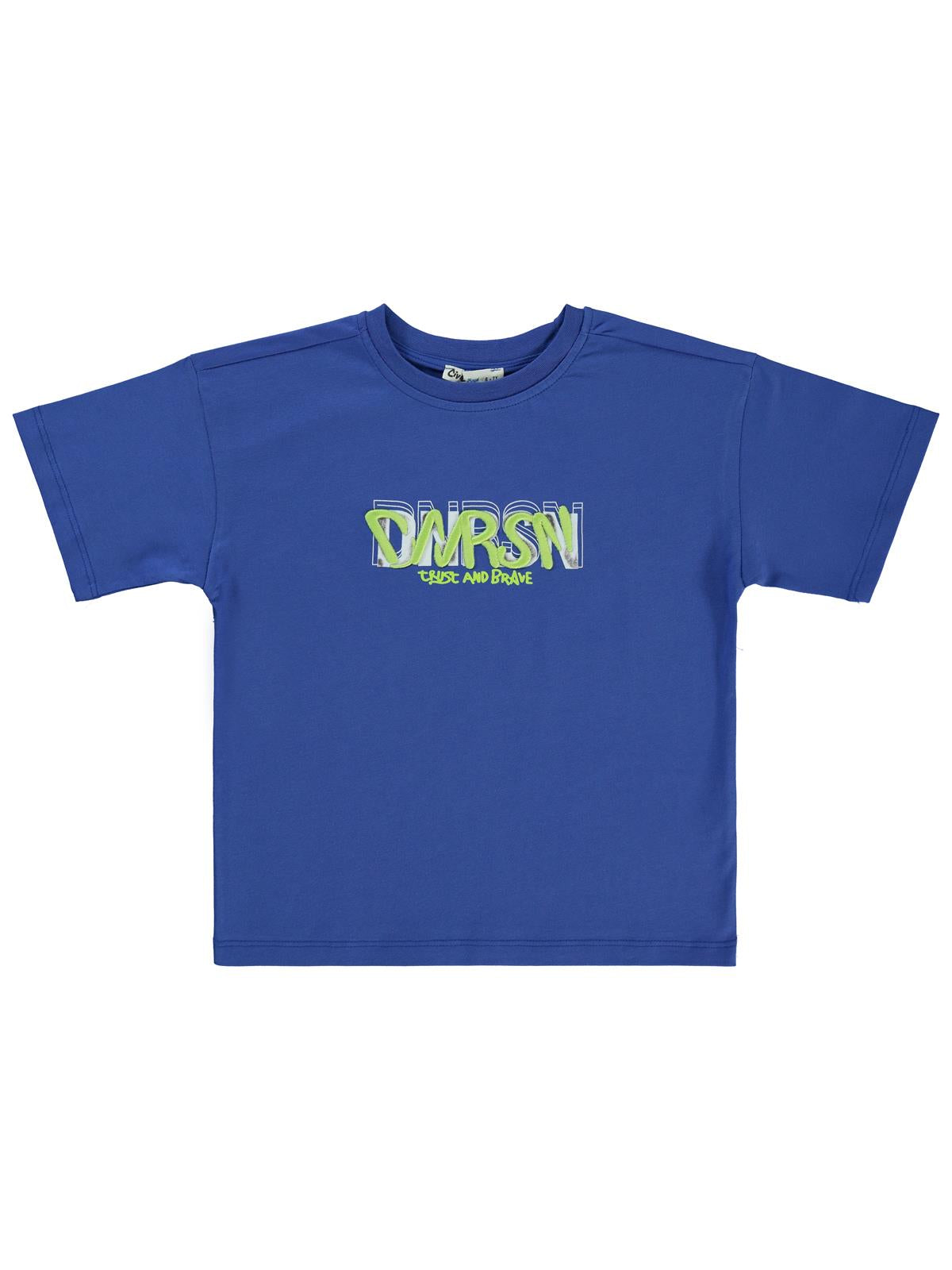 Civil Boys Dnrsn Baskılı 6-9 Yaş Tişört - Mavi