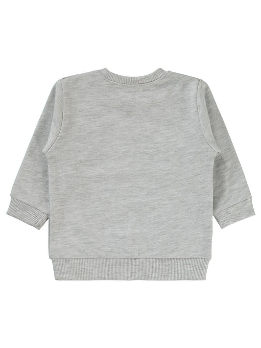 Civil Baby Basic 6-18 Ay Sweatshirt - Gri
