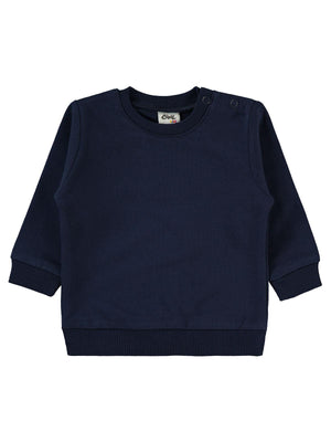 Civil Baby Basic 6-18 Ay Sweatshirt - Lacivert