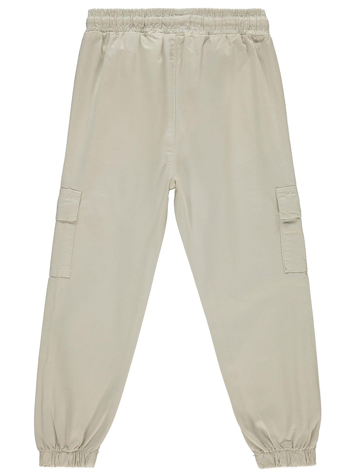 Civil Boys Bel Paça Lastikli Kargo Cepli 10-13 Yaş Pantolon - Gri