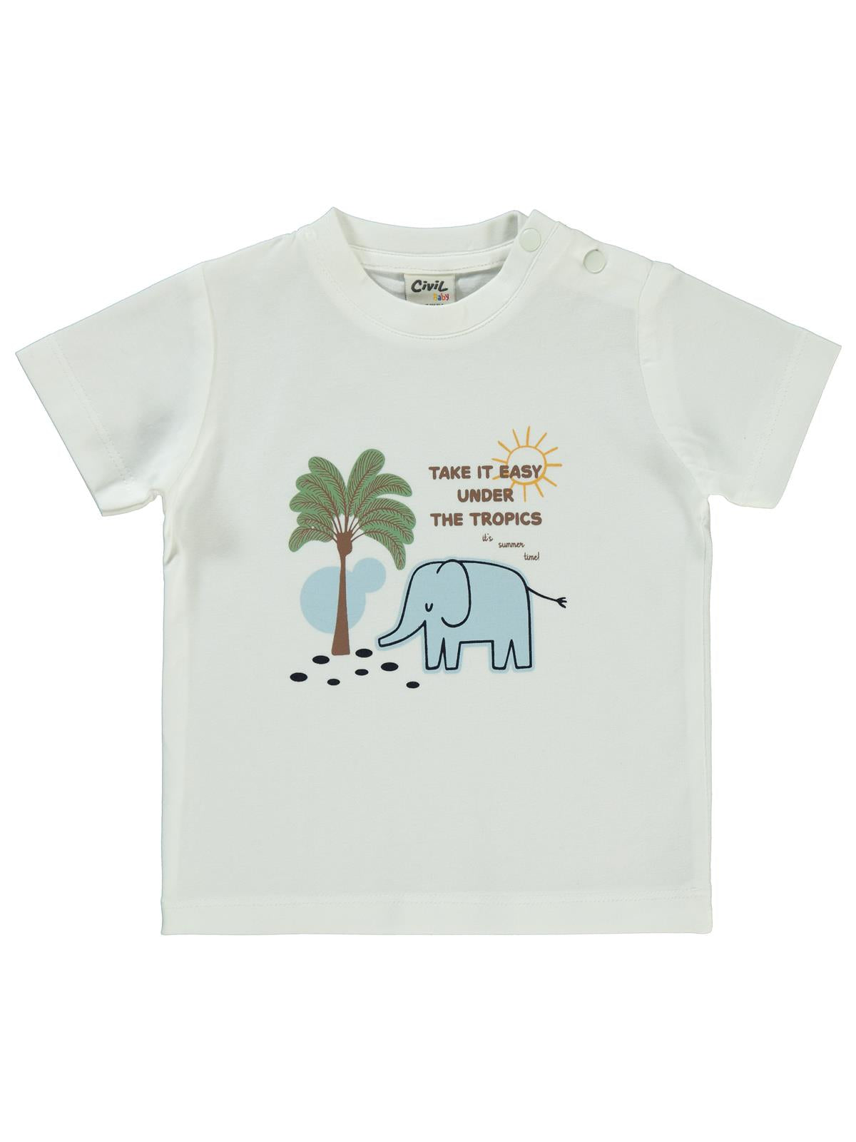 Civil Baby 3'lü Set 6-18 Ay Tişört