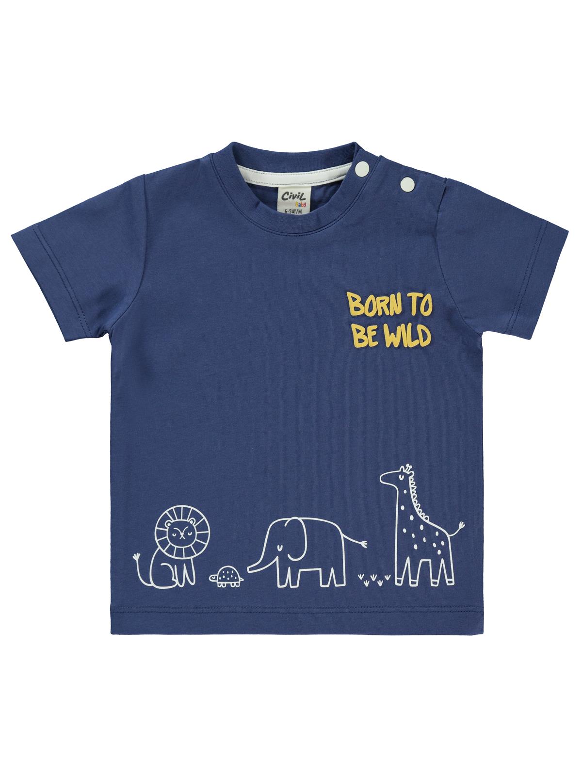 Civil Baby 3'lü Set 6-18 Ay Tişört