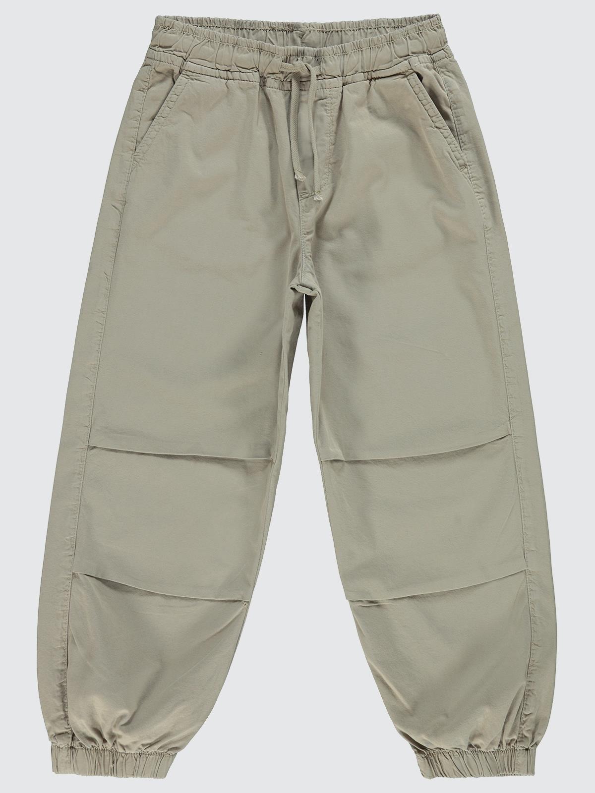 Civil Boys Paçası Lastikli 10-13 Yaş Pantolon - Siyah
