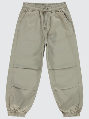 Civil Boys Paçası Lastikli 10-13 Yaş Pantolon - Siyah