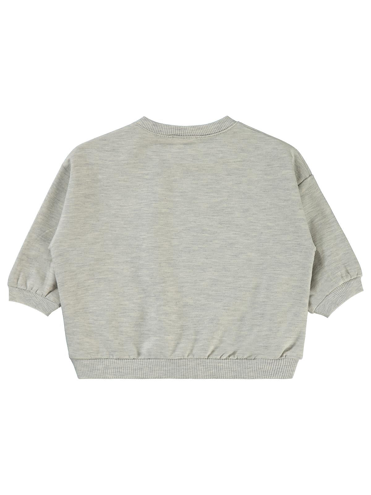 Civil Baby Civil Basic Kalp Etiketli 6-18 Ay Sweatshirt - Lila