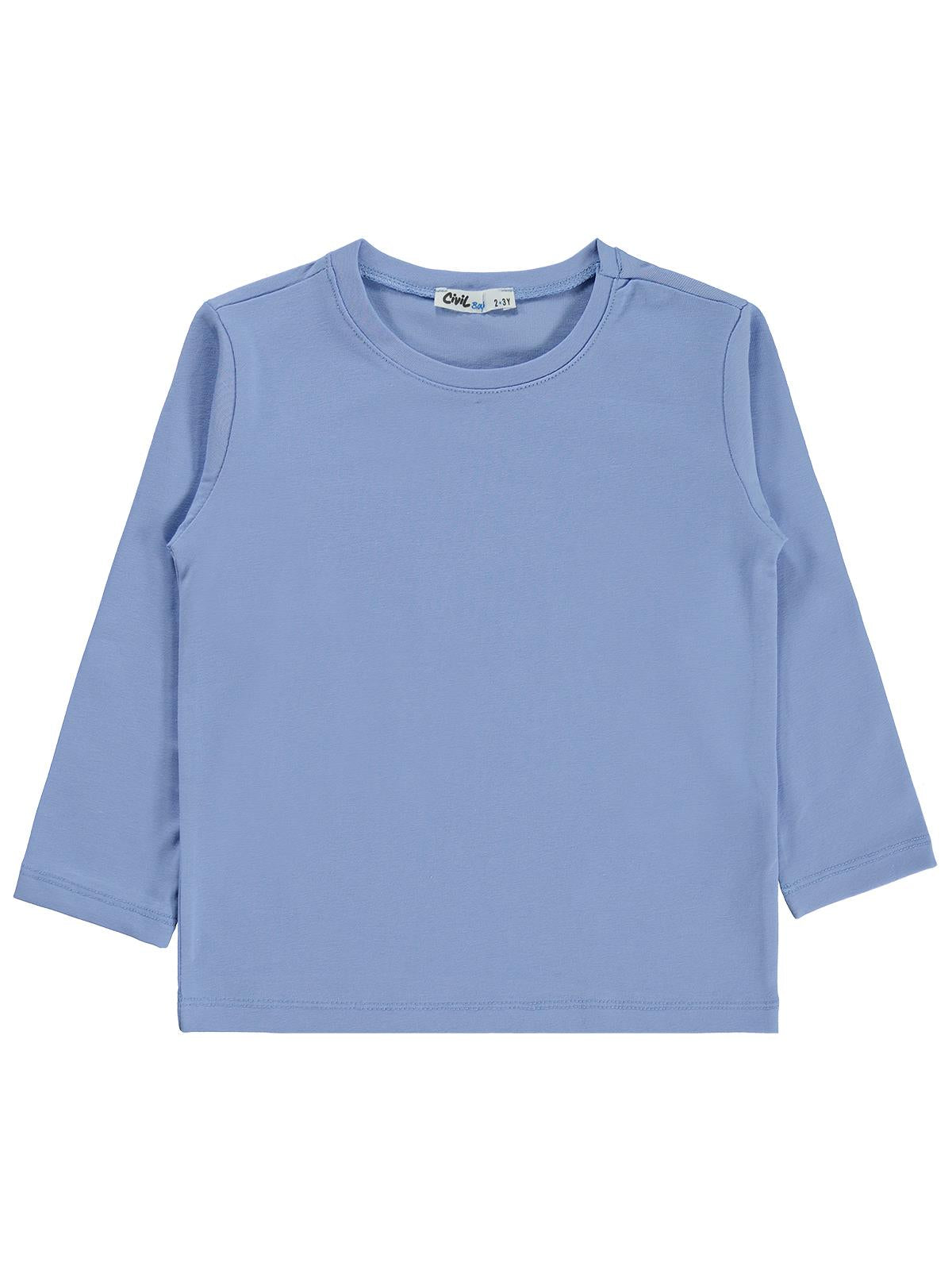 Civil Boys Basic 2-5 Yaş Sweatshirt - Mavi