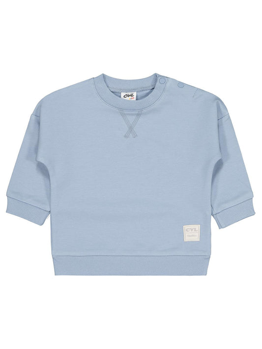 Civil Baby Civil Basic Timeless 6-18 Ay Sweatshirt - Mavi