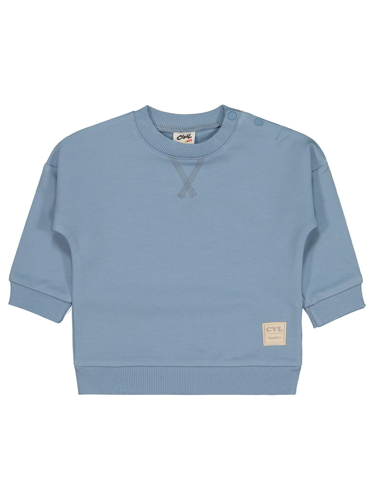 Civil Baby Civil Basic Timeless 6-18 Ay Sweatshirt - Yeşil