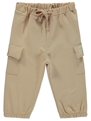 Civil Baby Civil Basic Timeless Kargo Cepli 6-18 Ay Eşofman Altı - Kahverengi