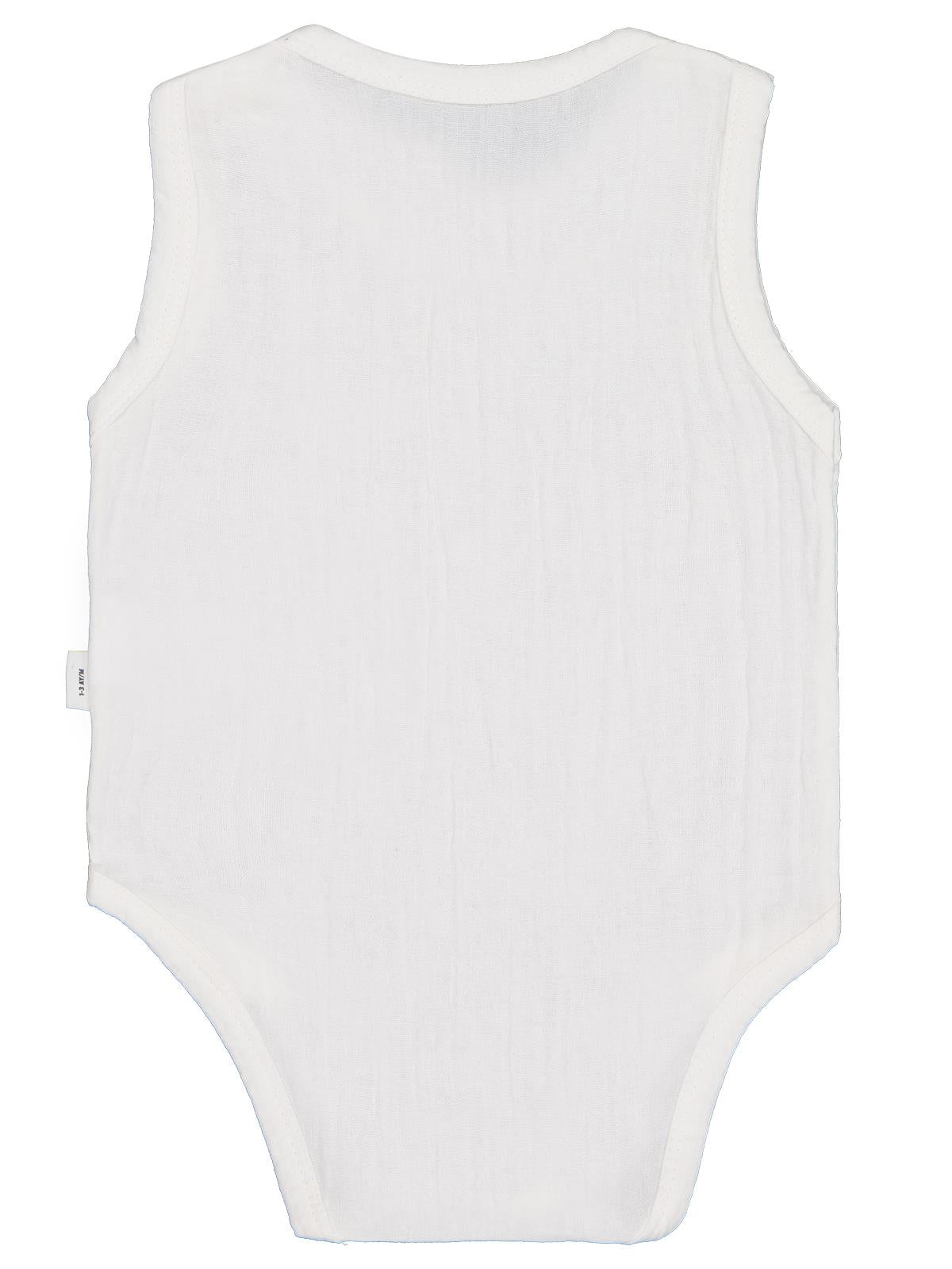 Civil Baby Ayıcık Baskılı 1-18 Ay Çıtçıtlı Badi - Pembe
