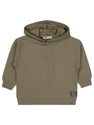 Civil Boys Cvl Team Etiketli 2-5 Yaş Sweatshirt - Haki