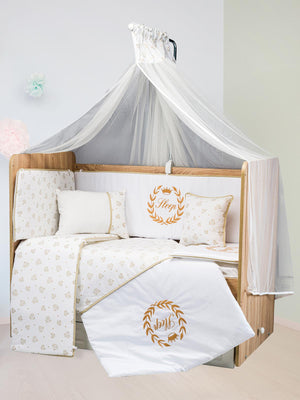 Aras Bebe Sleep Uyku Seti 70x130 Cm - Kahverengi
