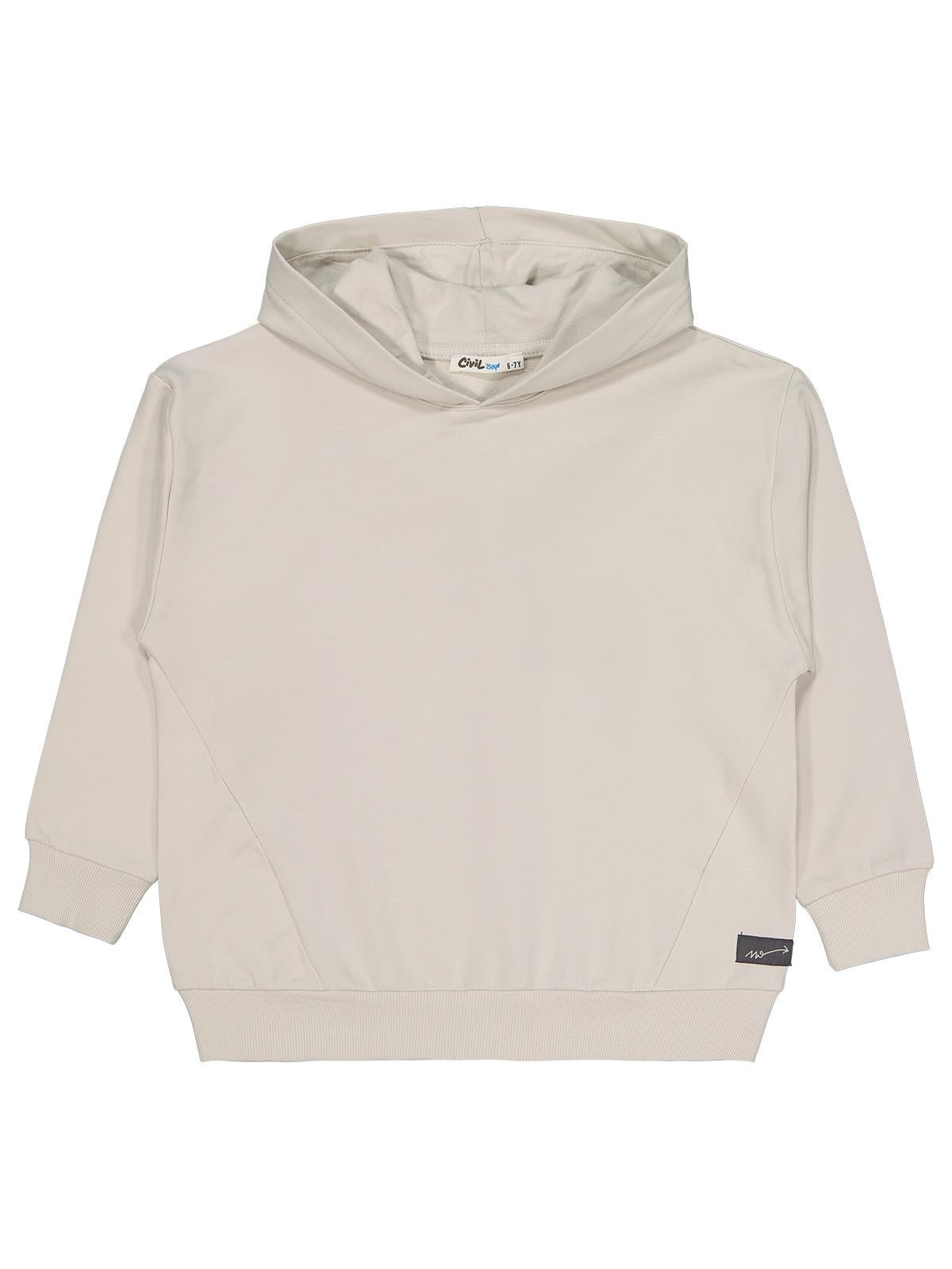 Civil Boys No Etiketli 10-13 Yaş Kapüşonlu Sweatshırt - Gri