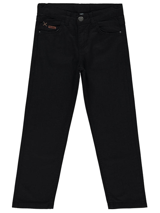 Pierre Cardin Basic 6-9 Yaş Pantolon - Siyah
