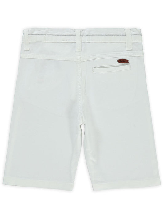 Pierre Cardin Basic 6-9 Yaş Kapri - Beyaz