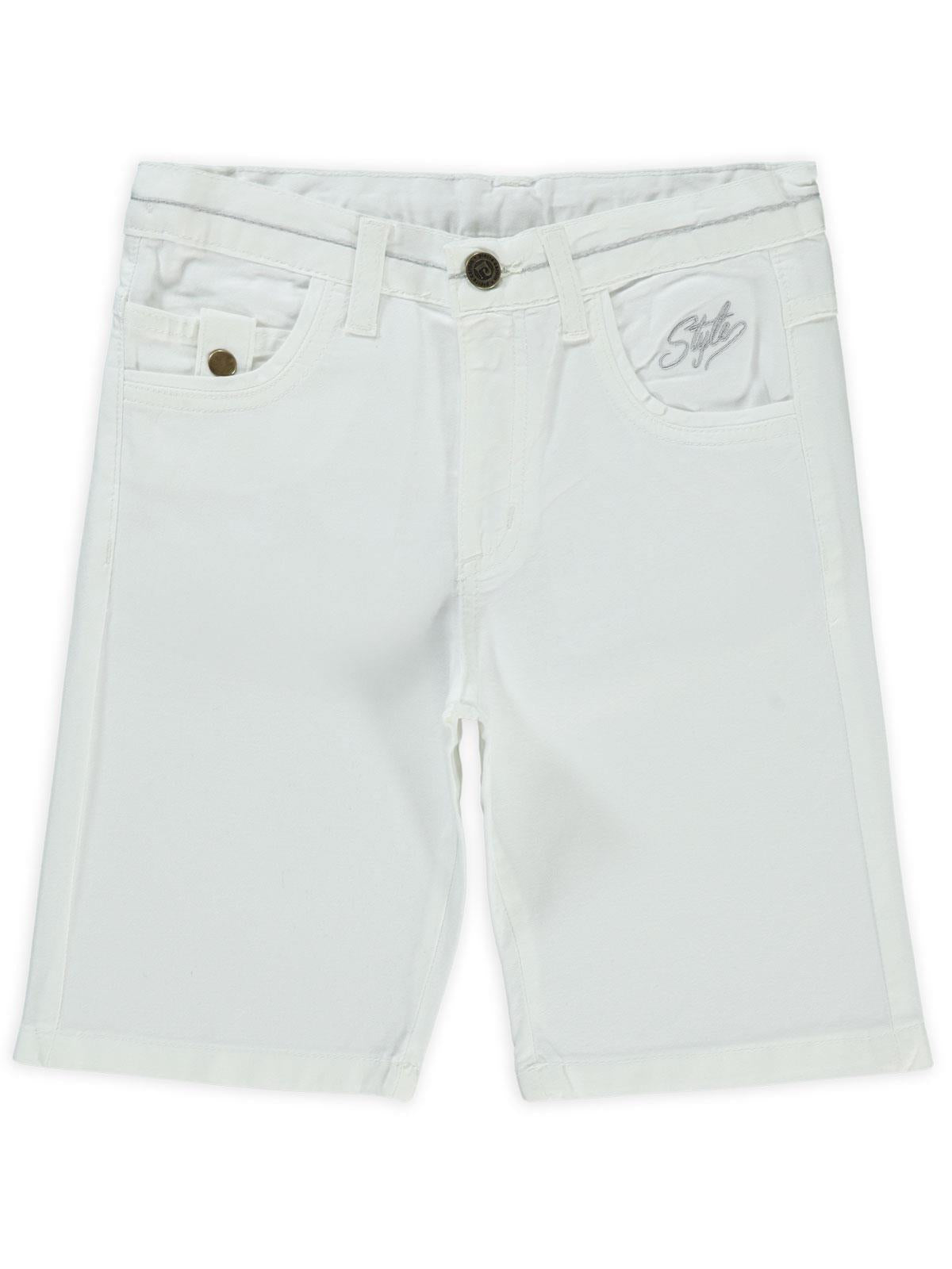 Pierre Cardin Basic 10-12 Yaş Kapri - Beyaz