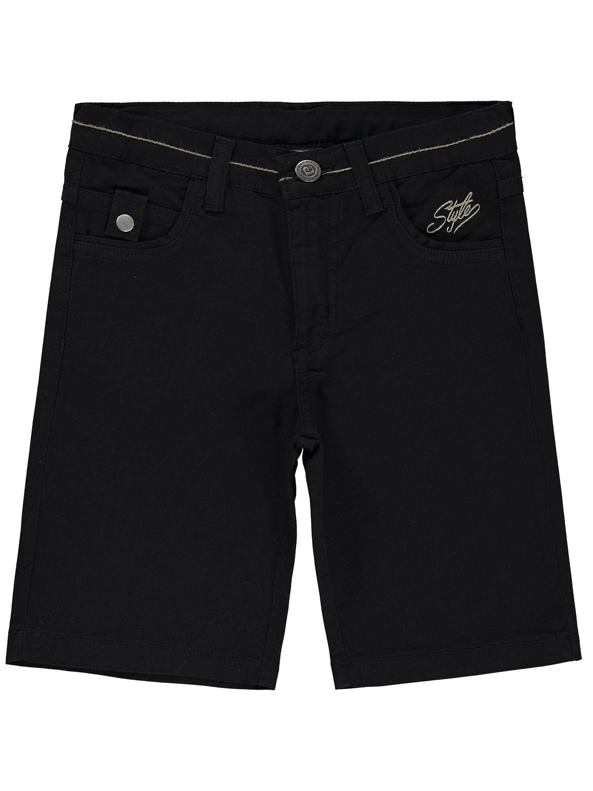 Pierre Cardin Basic 6-9 Yaş Kapri - Siyah