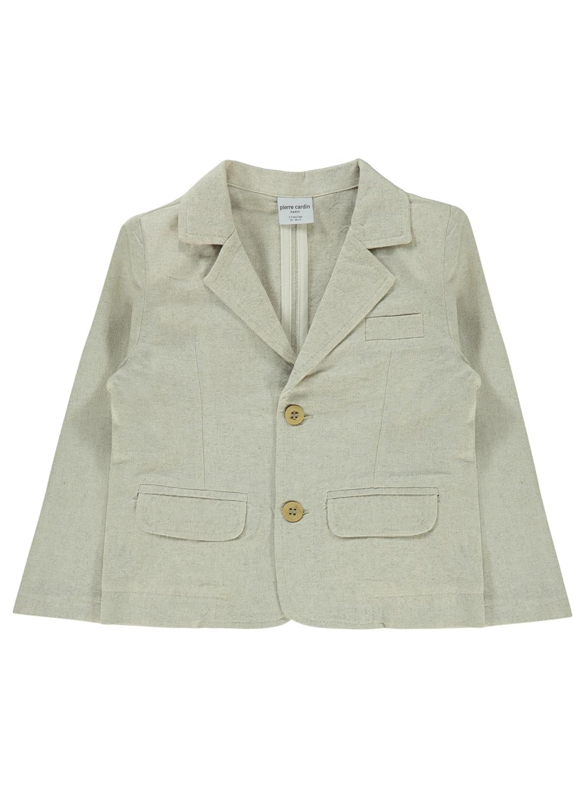 Pierre Cardin Üç Cepli 2-5 Yaş Ceket - Bej