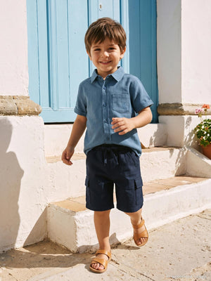 Pierre Cardin Kargo Cepli 2-5 Yaş Kapri - Lacivert