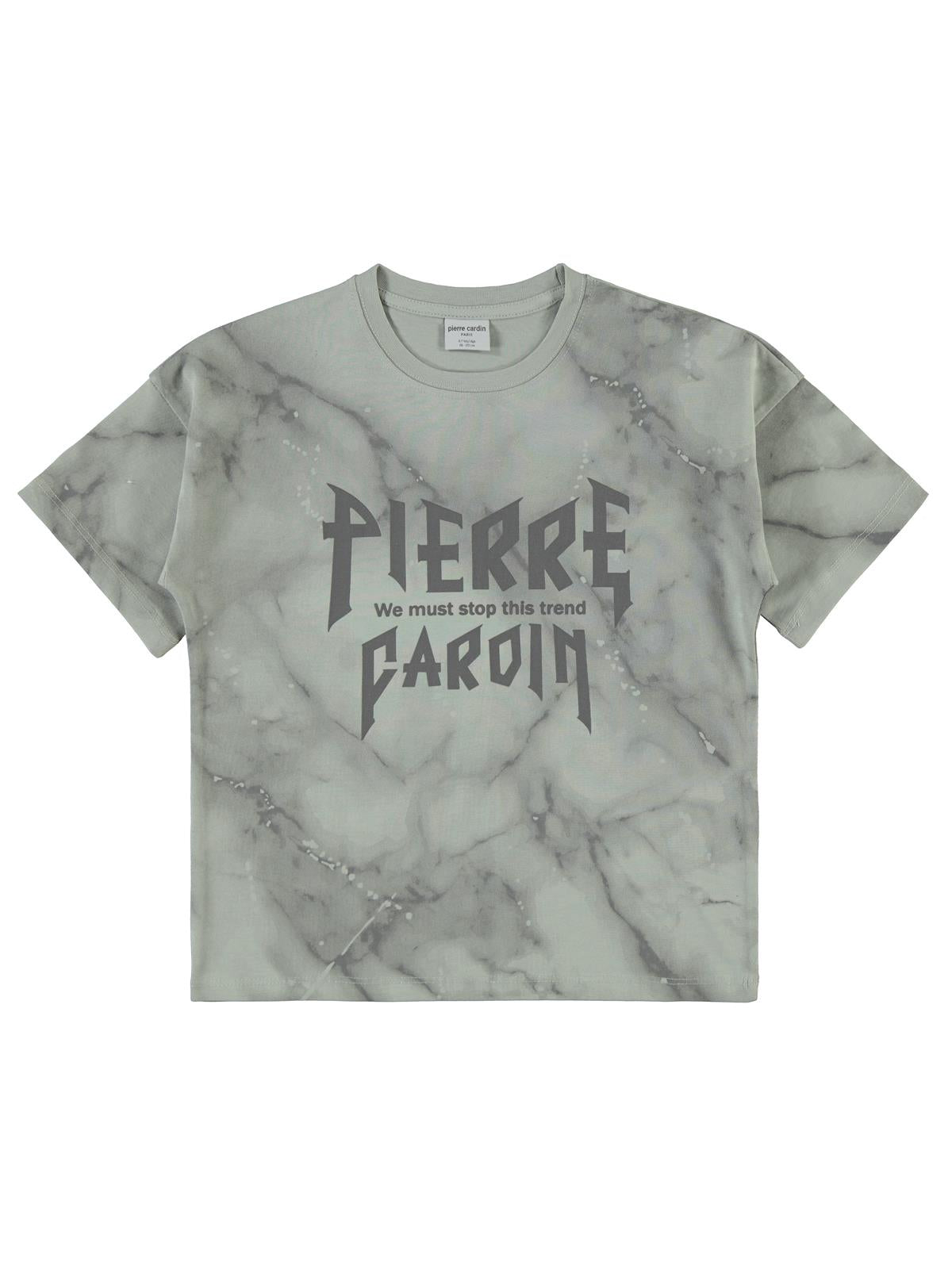 Pierre Cardin Pierre Cardin 6-9 Yaş Tişört - Gri