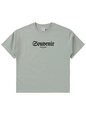 Pierre Cardin Souvenir Baskılı 6-9 Yaş Tişört - Gri