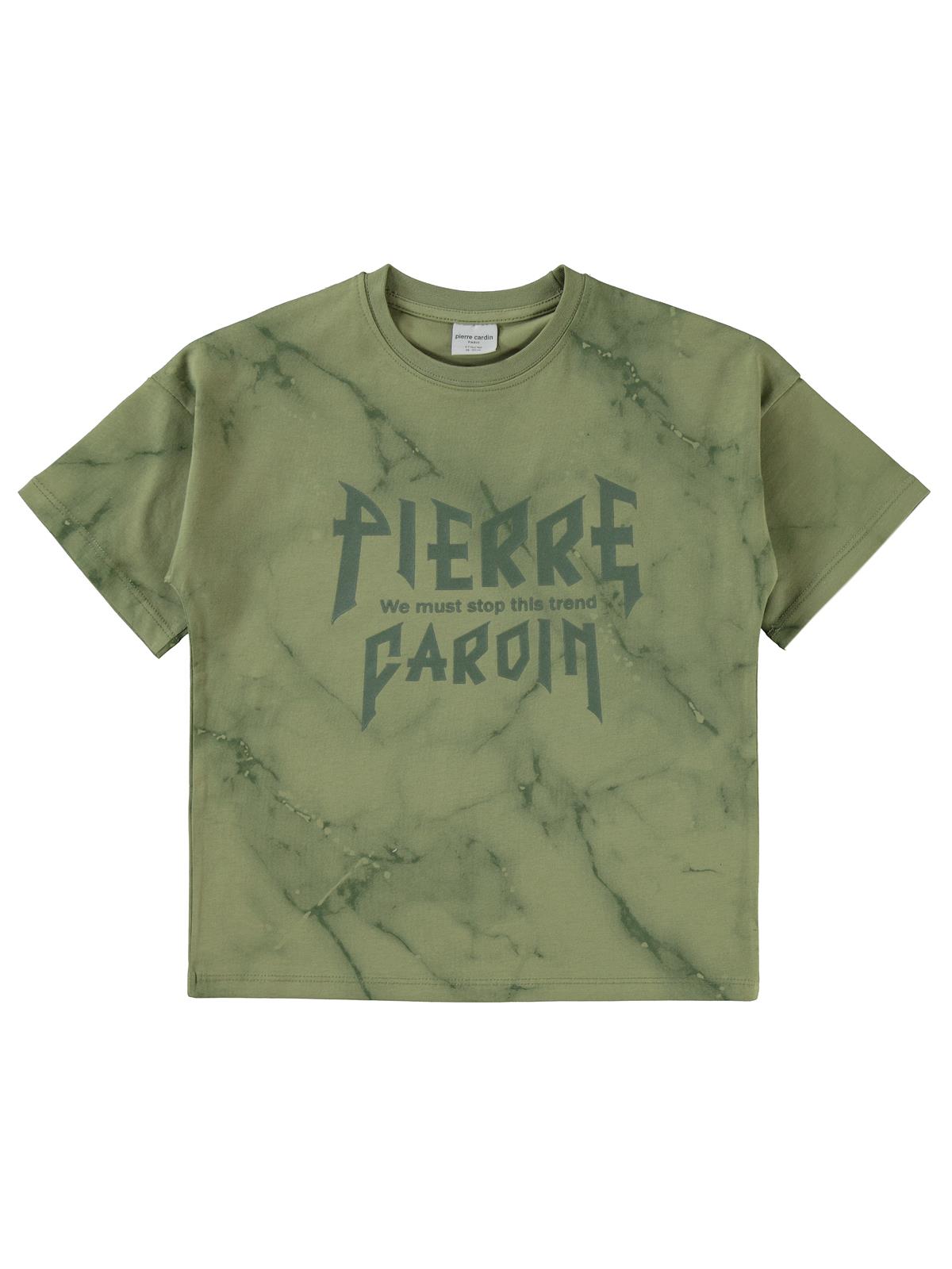 Pierre Cardin Pierre Cardin 6-9 Yaş Tişört - Haki