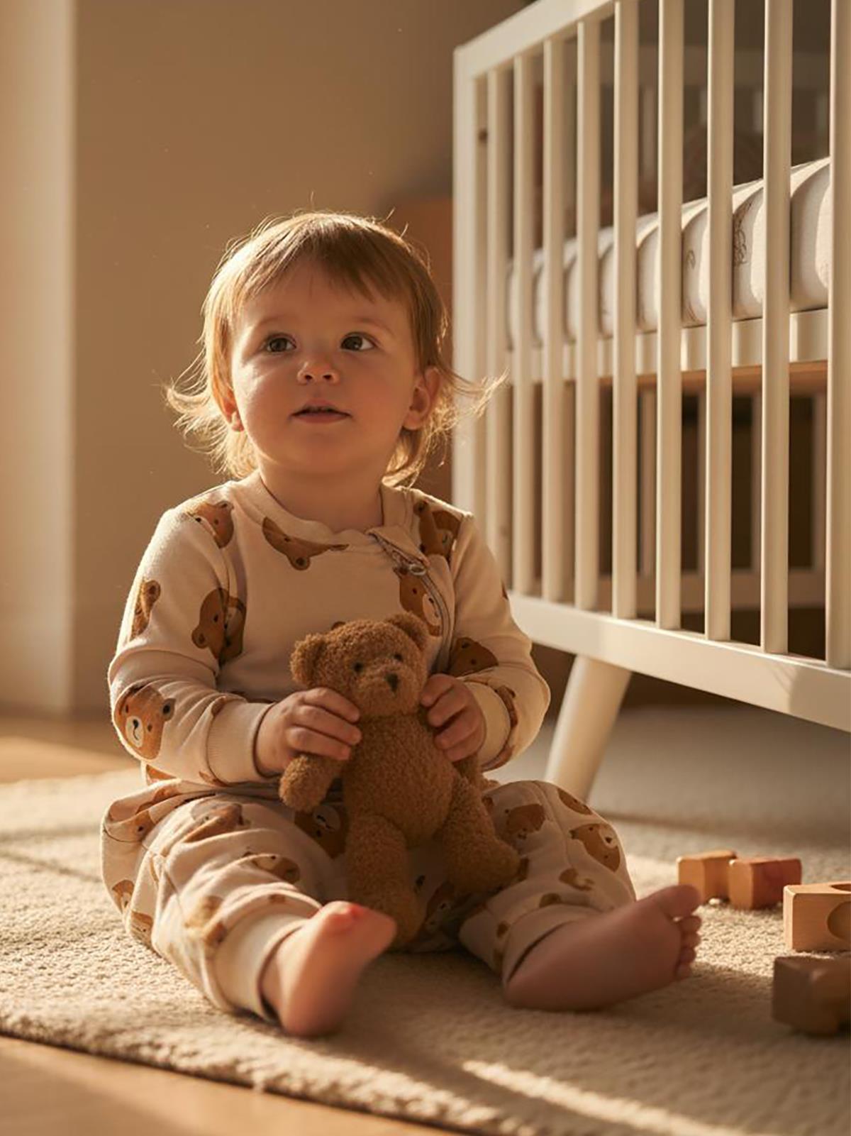 Civil Baby Ayıcık Empirme 30 Gr  Uyku Tulumu - Bej