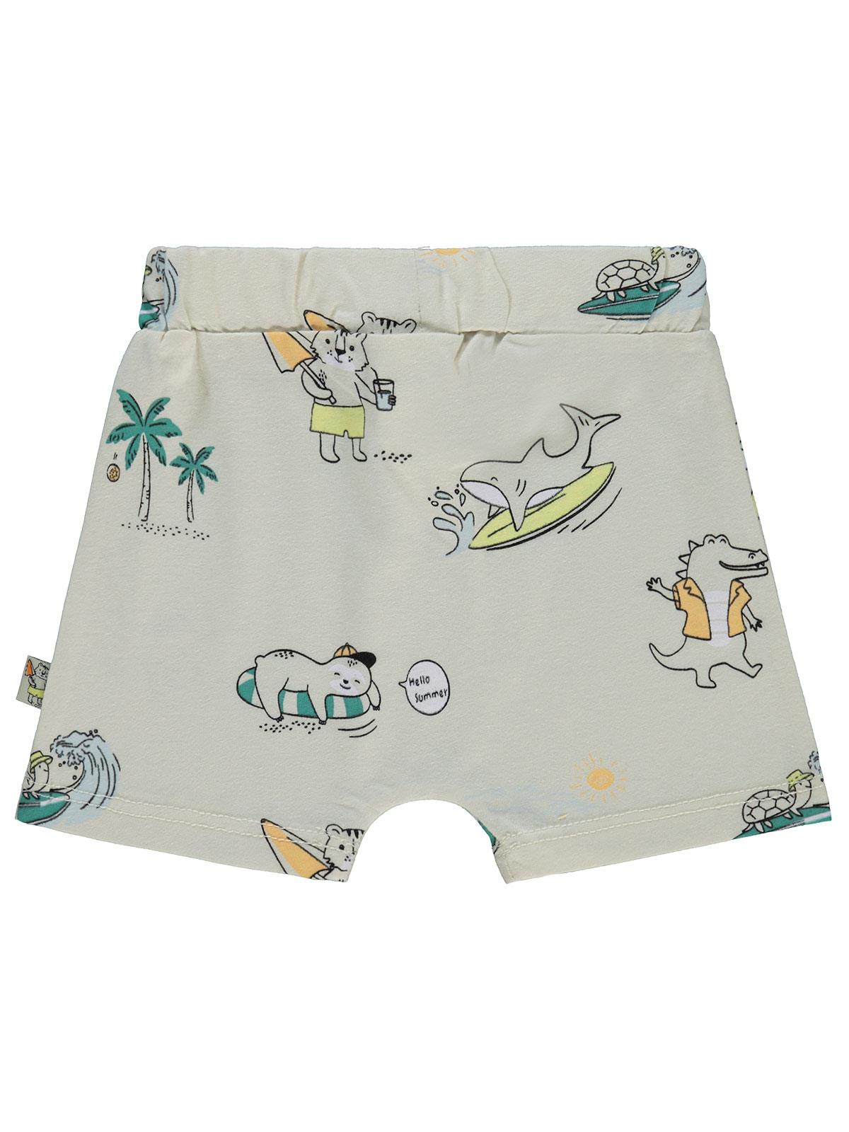 Civil Baby Beach Empirme 6-18 Ay Şort - Bej