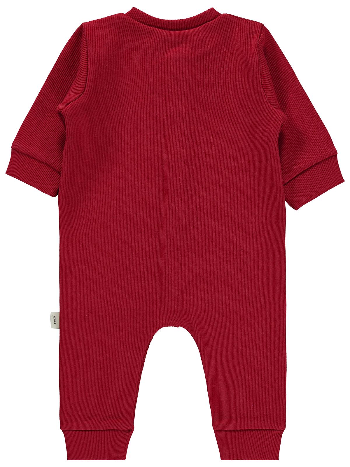 Civil Baby Düz Basic 1-6 Ay Tulum - Kırmızı