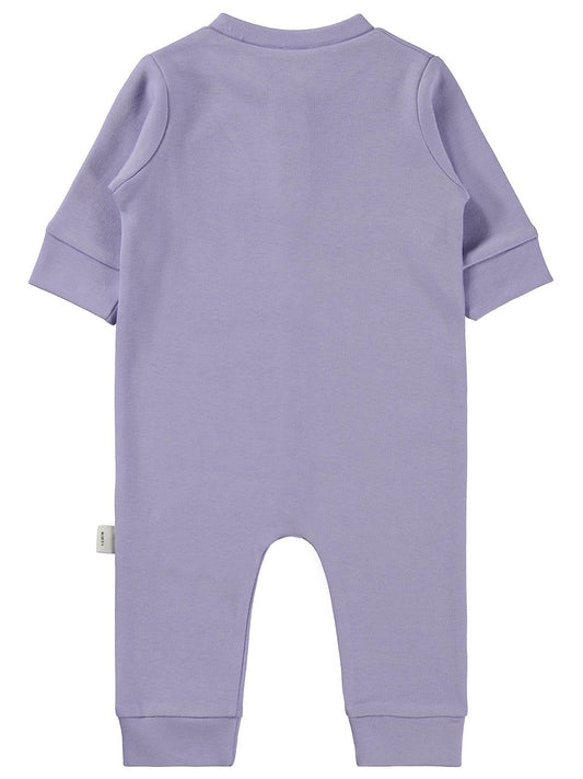 Civil Baby Düz Basic 1-6 Ay Tulum - Lila