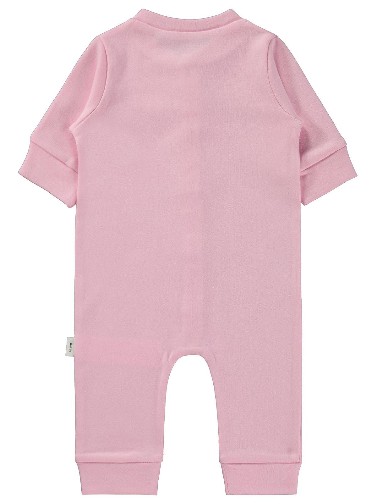 Civil Baby Düz Basic 1-6 Ay Tulum - Pembe