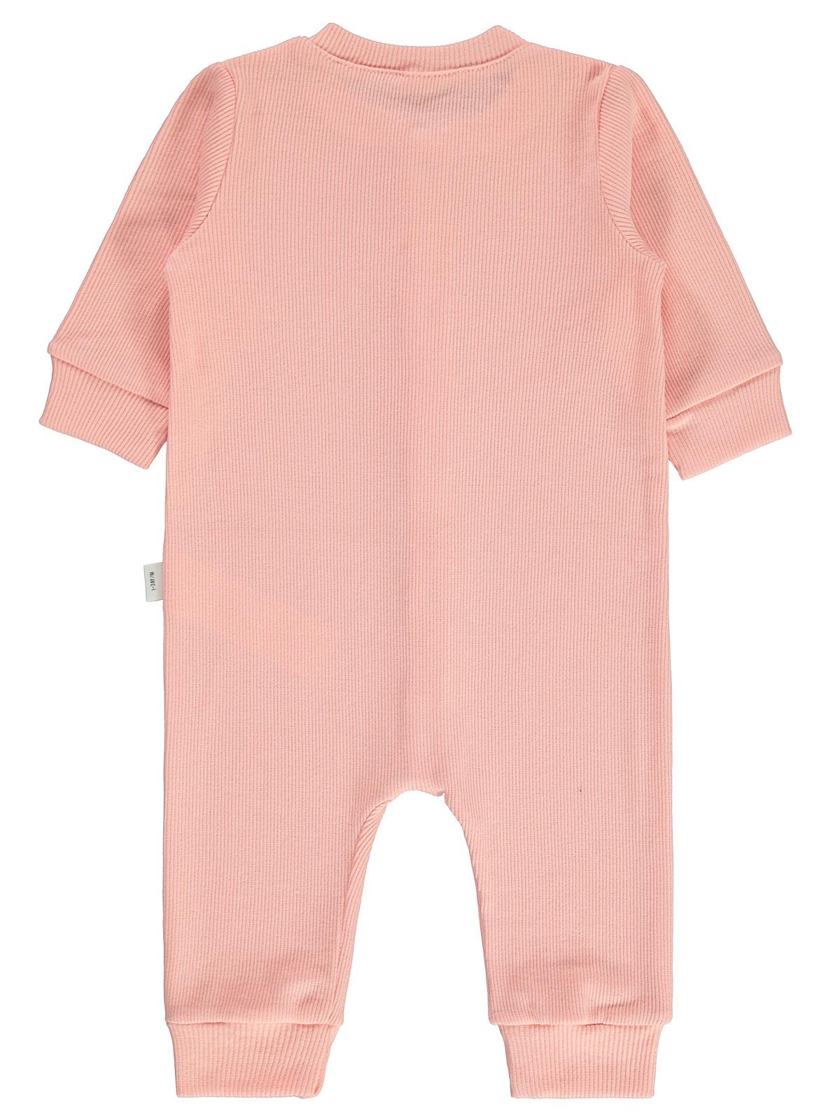 Civil Baby Düz Basic 1-6 Ay Tulum - Mavi