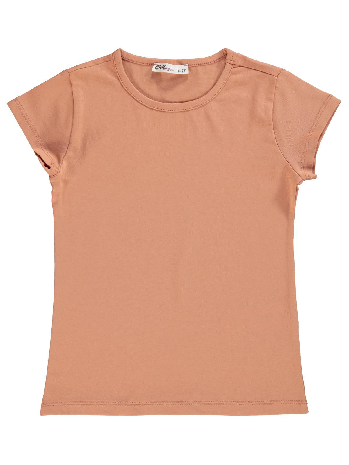 Civil Girls Basic 6-9 Yaş Tişört - Lila