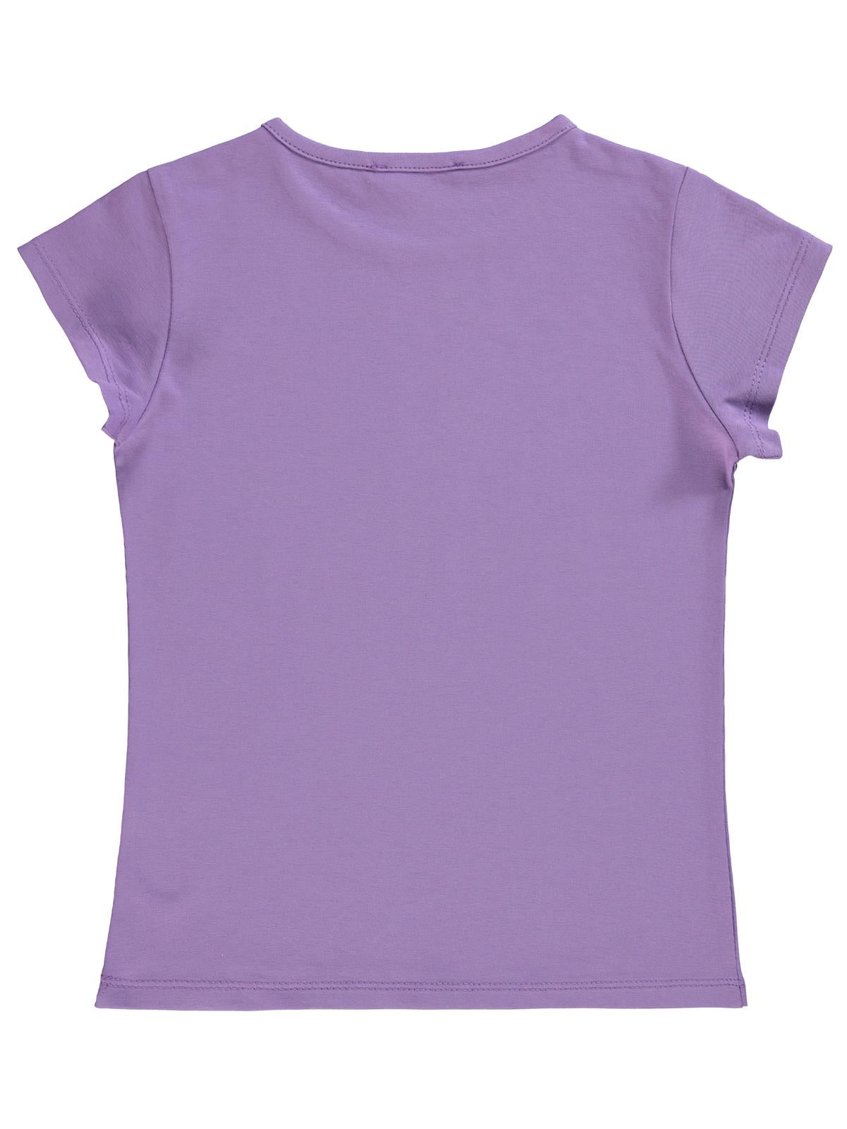 Civil Girls Basic 6-9 Yaş Tişört - Lila