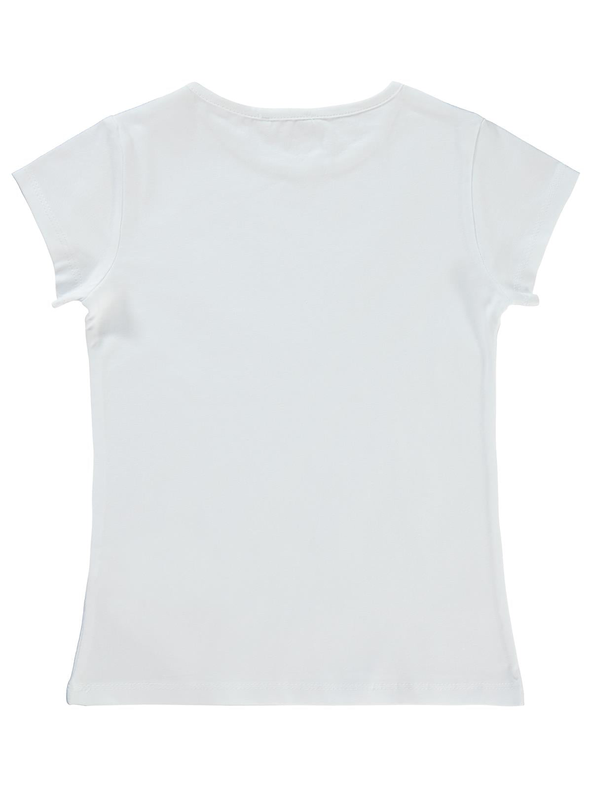 Civil Girls Basic 6-9 Yaş Tişört - Beyaz