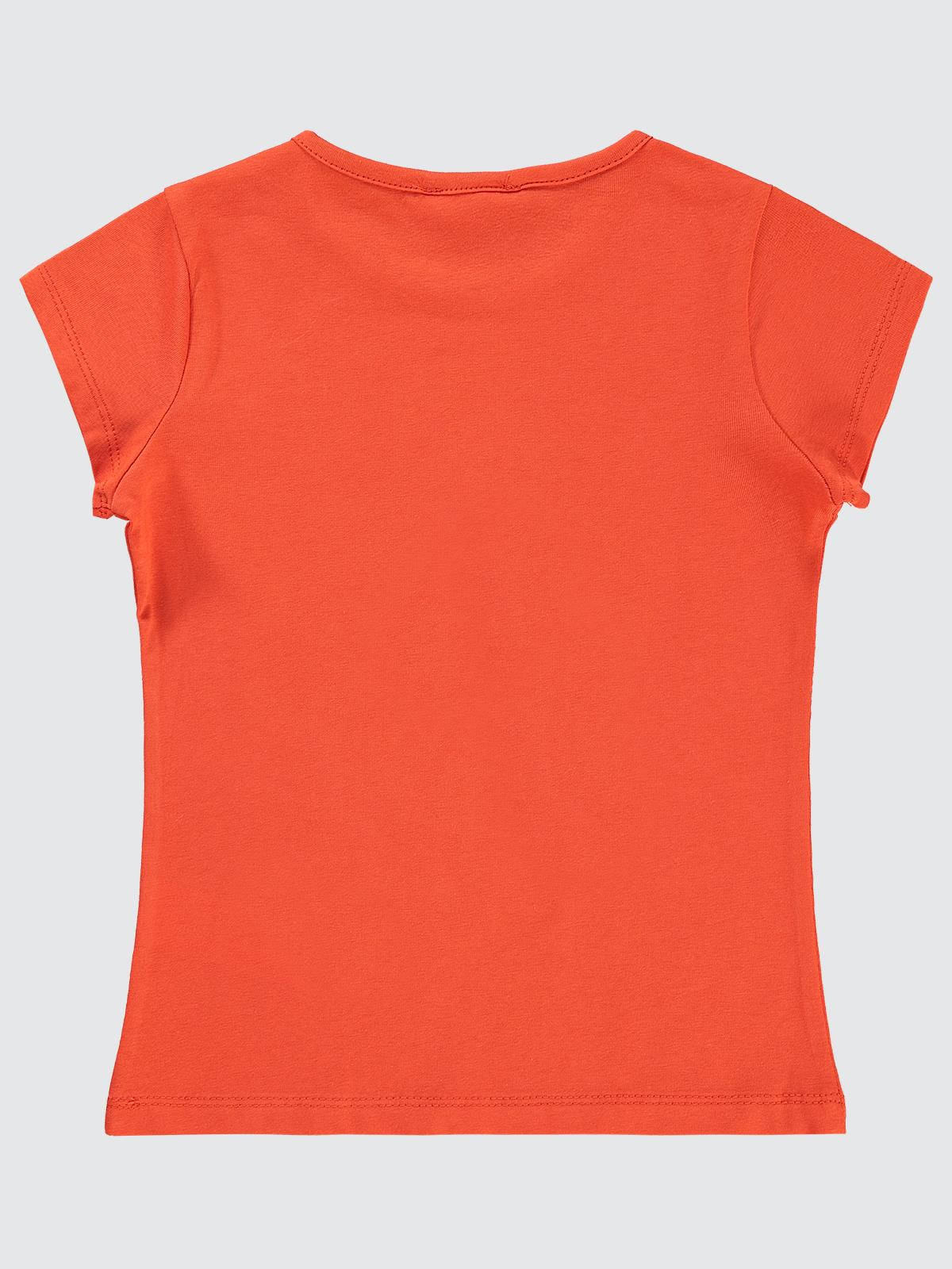 Civil Girls Basic 10-13 Yaş Tişört - Turuncu