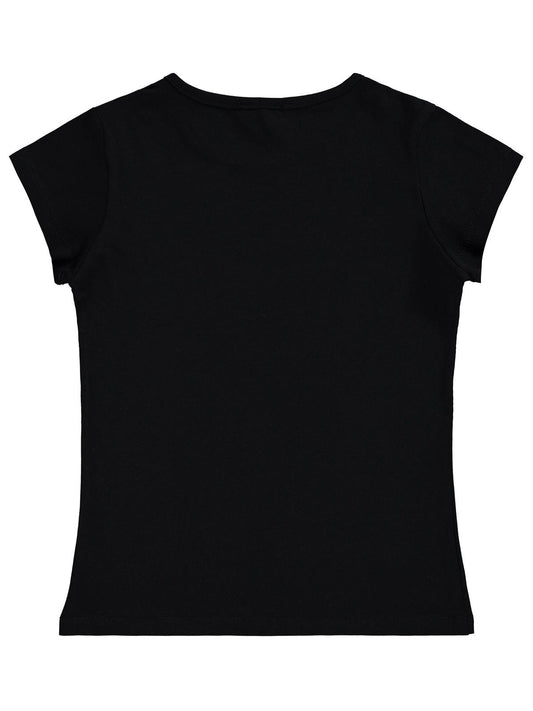 Civil Girls Basic 10-13 Yaş Tişört - Siyah