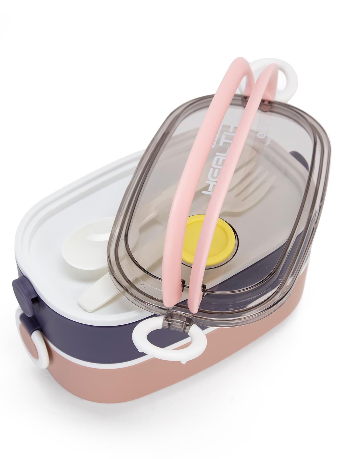 Vagonlife Paslanmaz Çelik Beslenme ve Yemek Kabı 900 ml - Pembe
