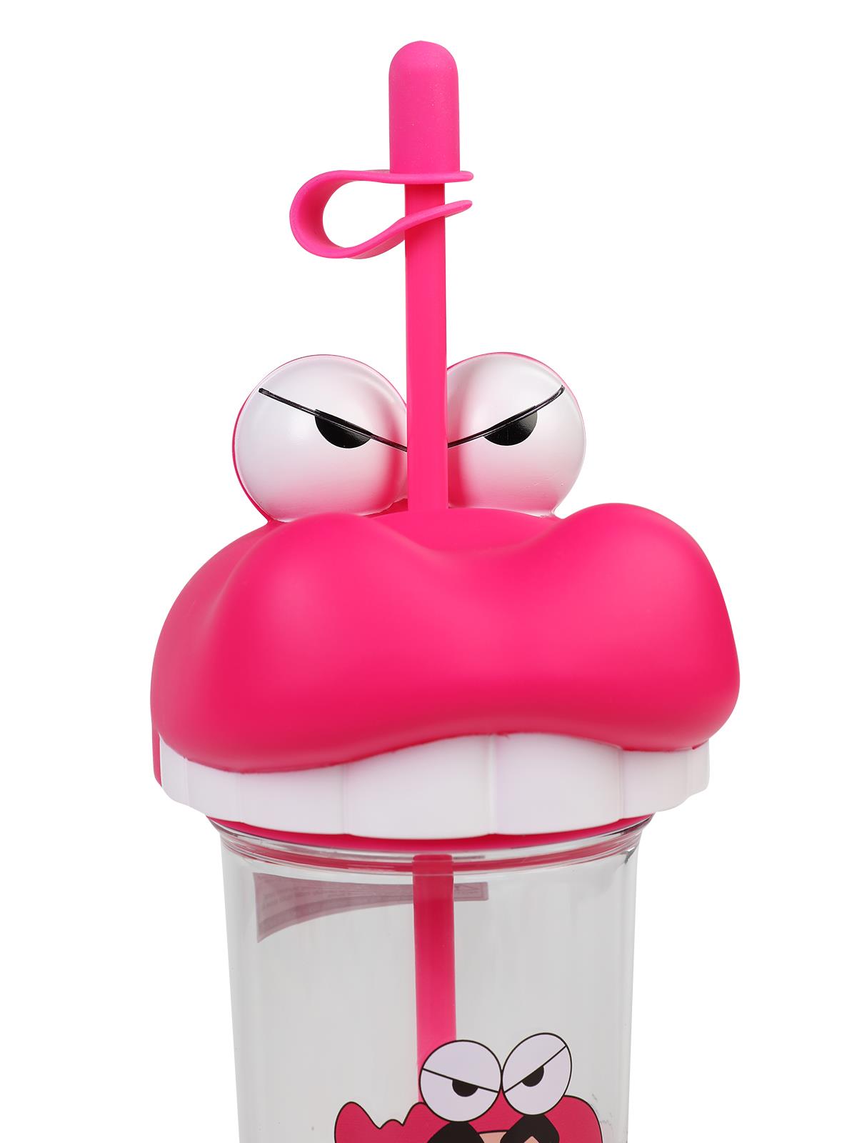 Vagonlife Crayon Shinchan Pipetli Matara 500 ml - Pembe