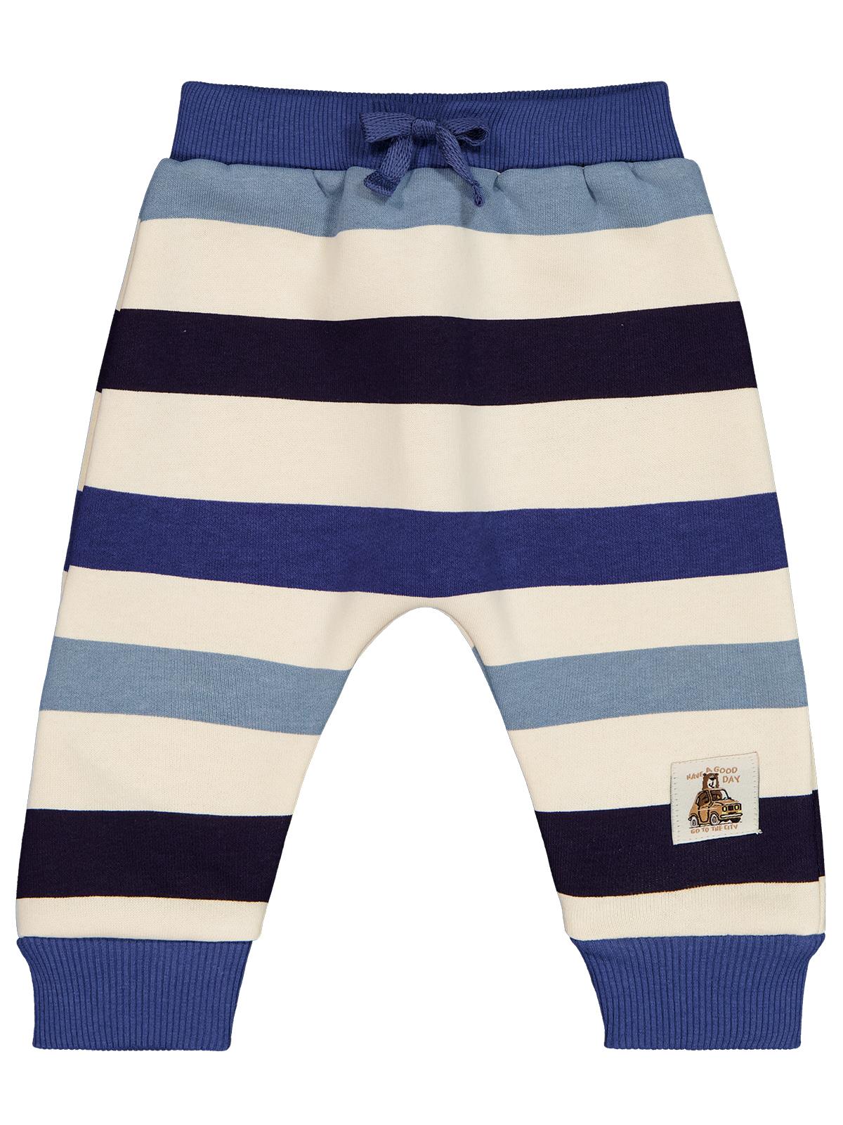 Civil Baby Çizgili 6-18 Ay Eşofman Altı - Hardal