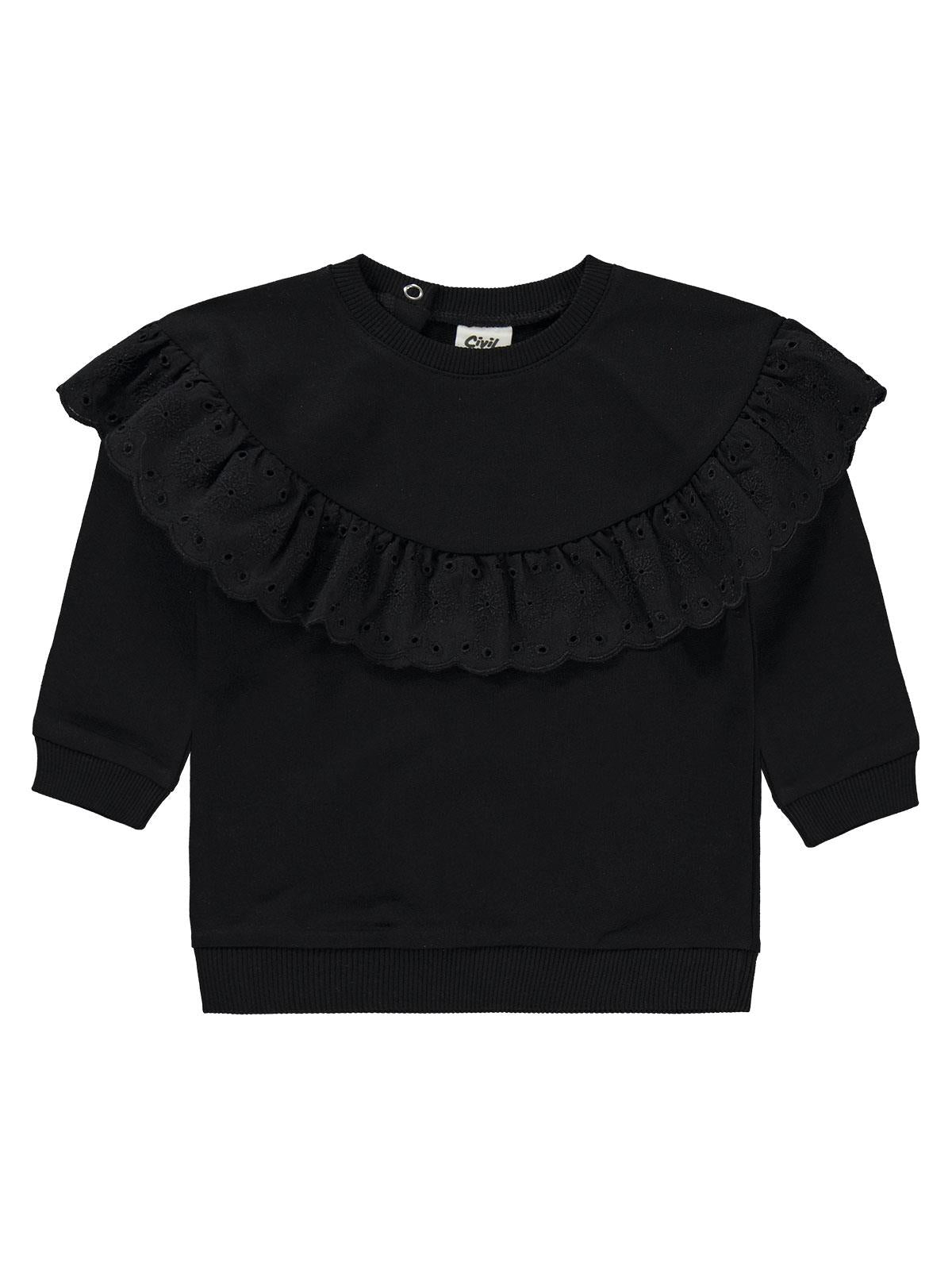Civil Baby Brodeli 6-18 Ay Takım - Pembe