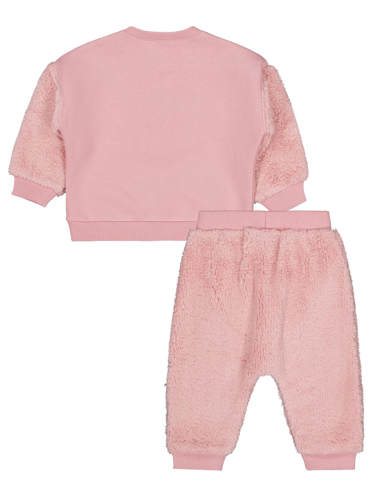 Civil Baby Kalp Nakışlı 6-18 Ay Takım - Bej