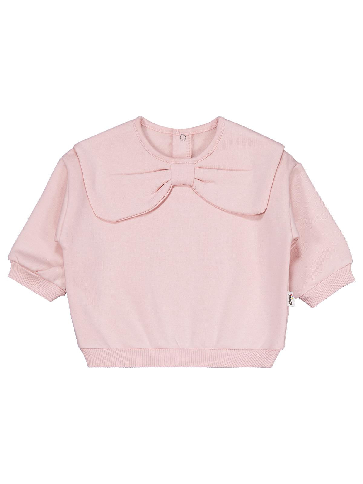 Civil Baby Geniş Yaka 6-18 Ay Takım - Pudra