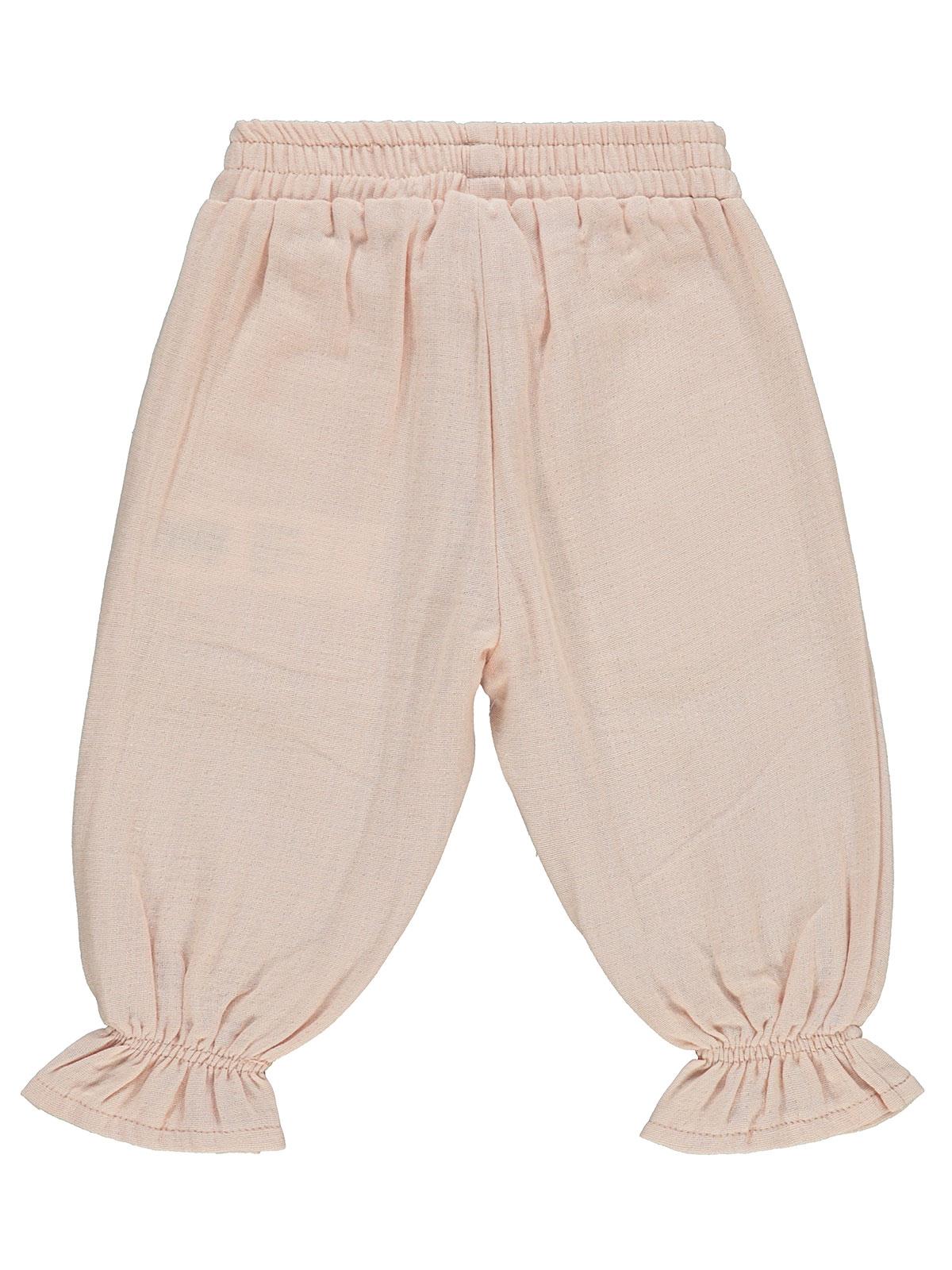 Civil Baby Müslin Basic 6-18 Ay Pantolon - Pudra