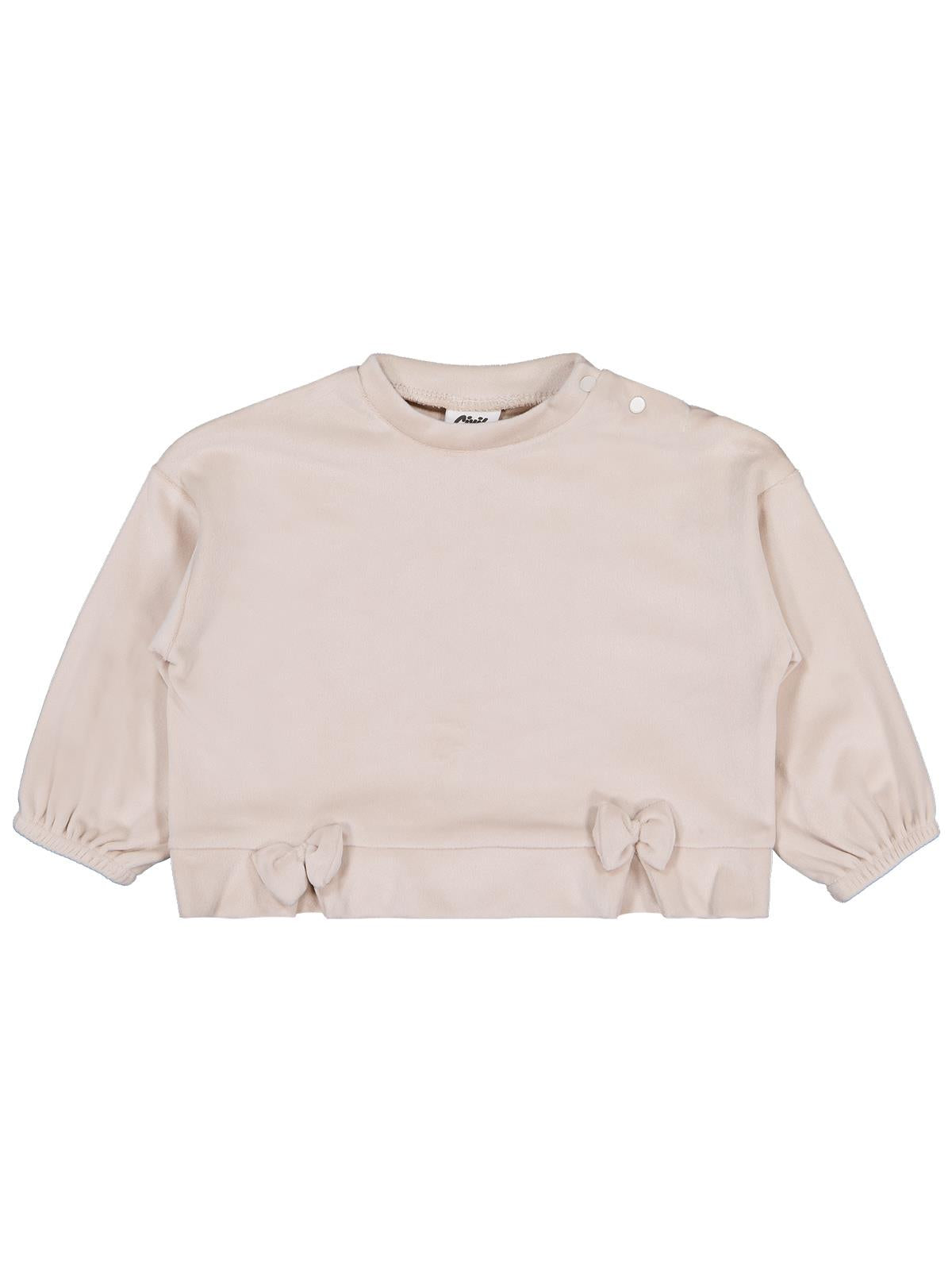 Civil Baby Fiyonklu 6-18 Ay Sweatshirt - Bej