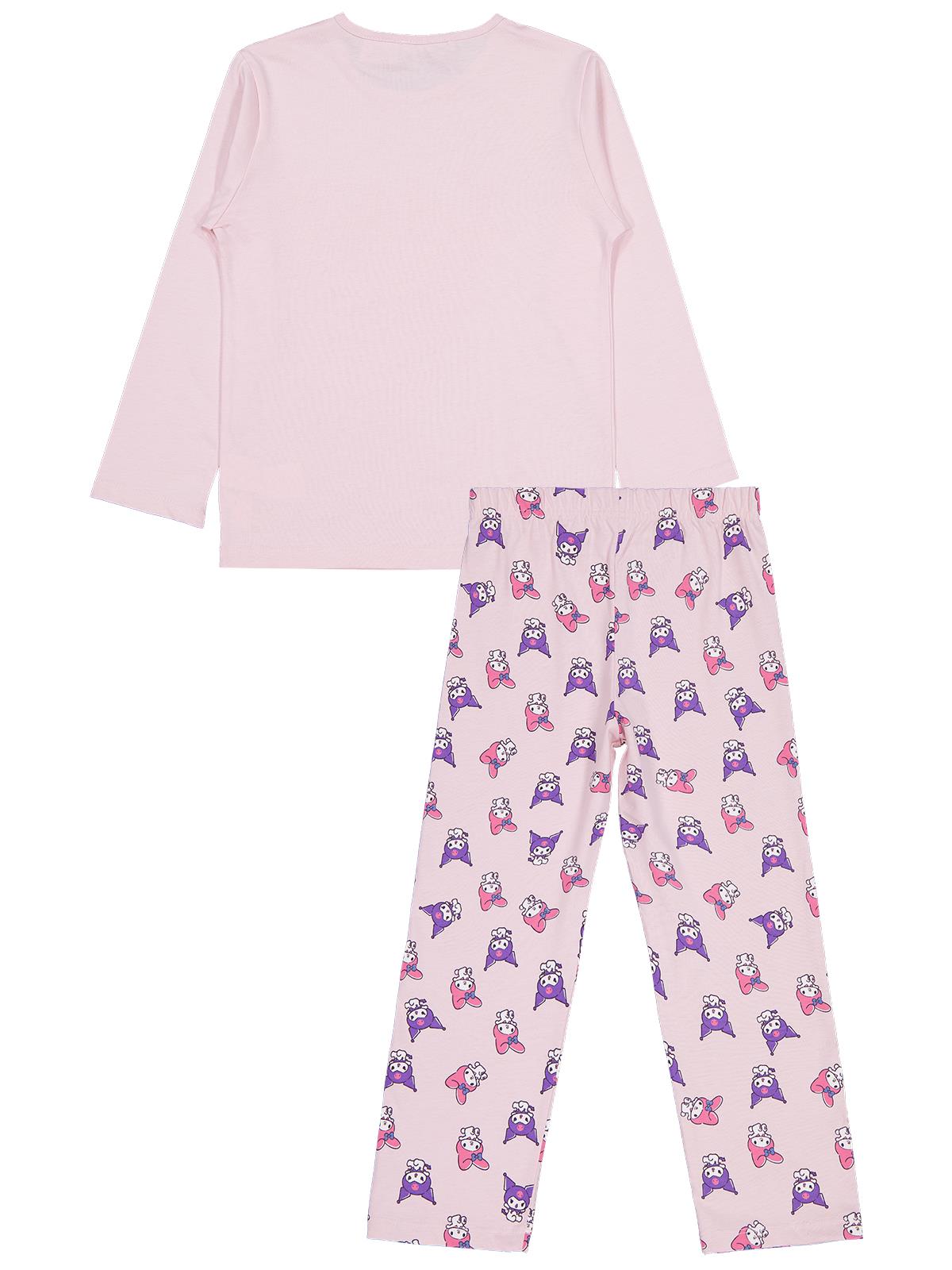 Kuromi 10-13 Yaş Pijama Takımı - Pembe