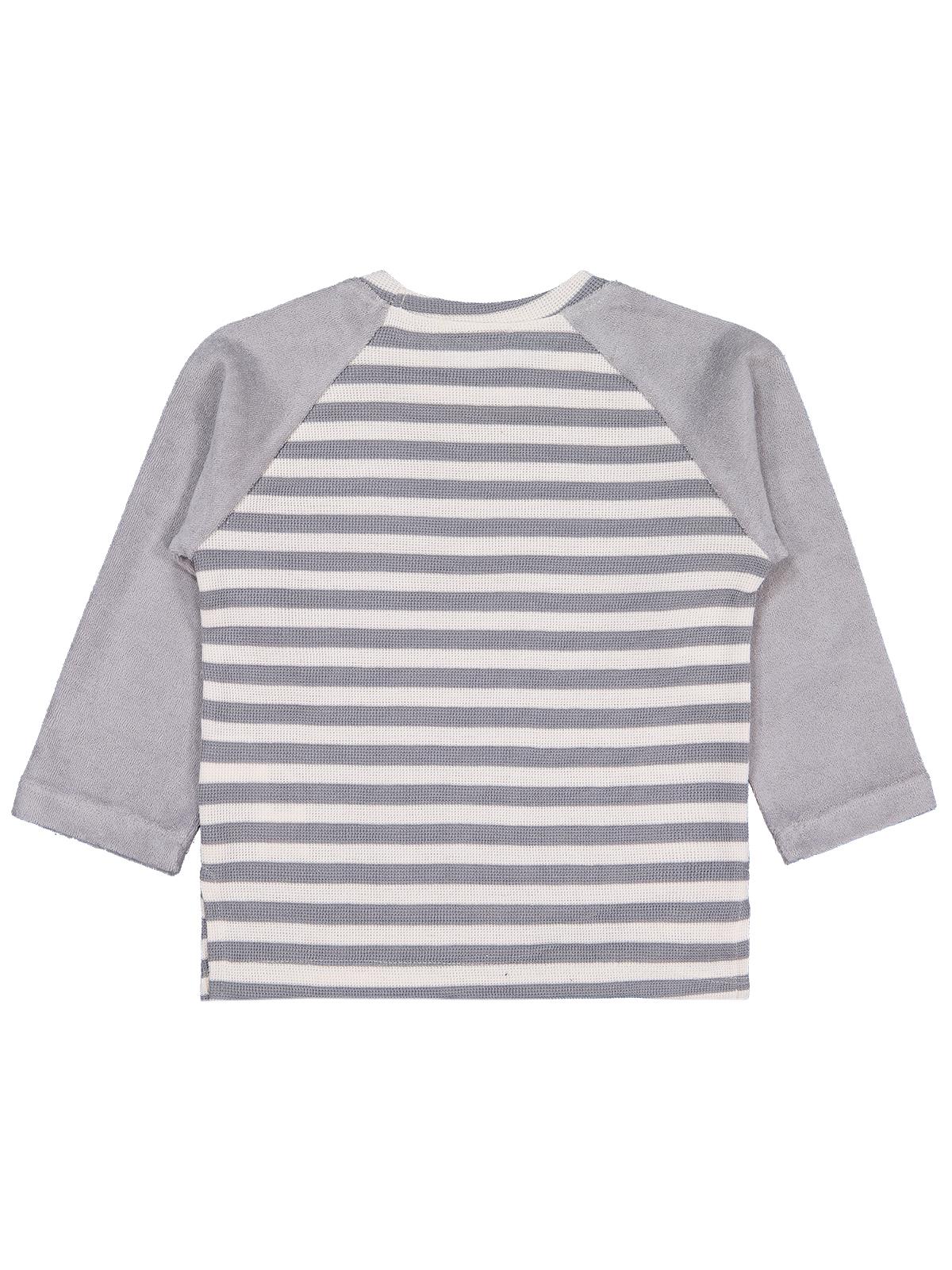 Civil Boys Süs Patlı 2-5 Yaş Sweatshirt - Gri
