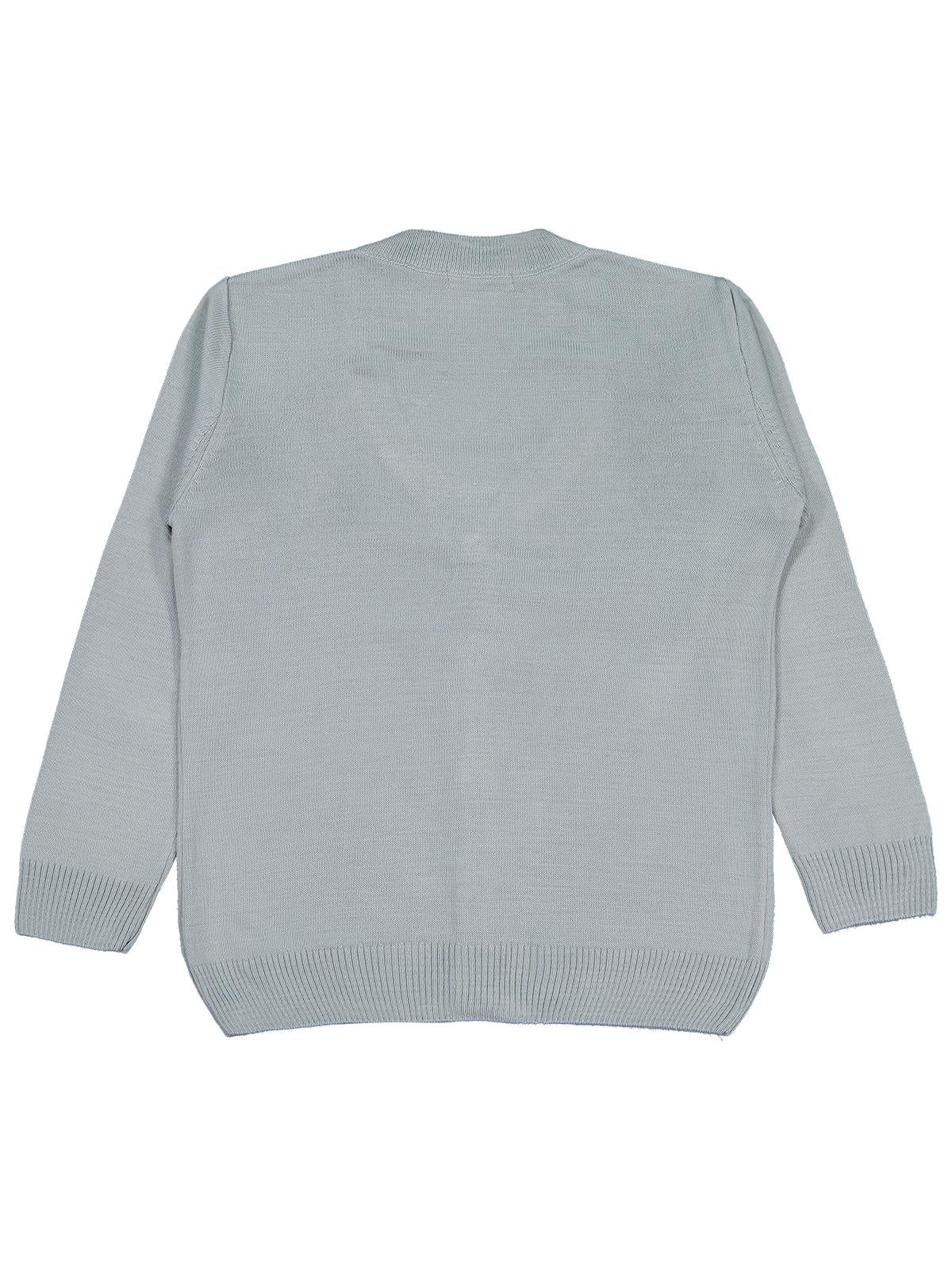 Civil Boys Basic Triko 6-9 Yaş Hırka - Gri