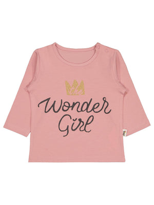 Civil Baby Wonder Girl Baskılı 6-18 Ay Sweatshirt - Pembe