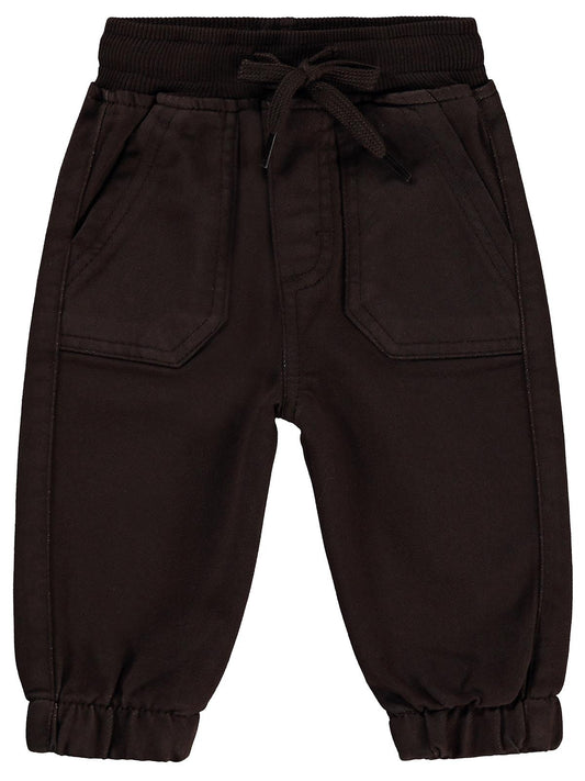 Civil Baby Örme Kumaş 6-18 Ay Pantolon - Kahverengi